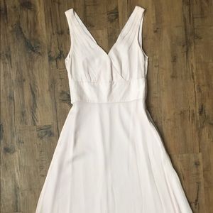J. Crew chiffon dress - misty pink